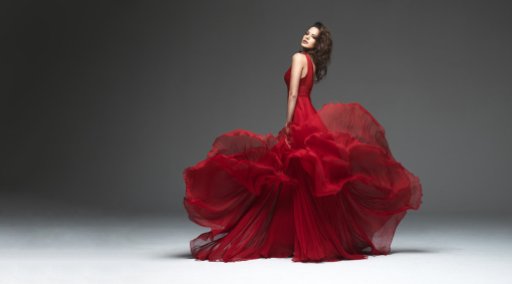 deviantart- red dress-Favim